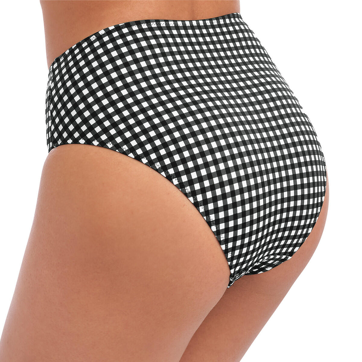 Bas de maillot de bain vichy taille haute Check in 2/7