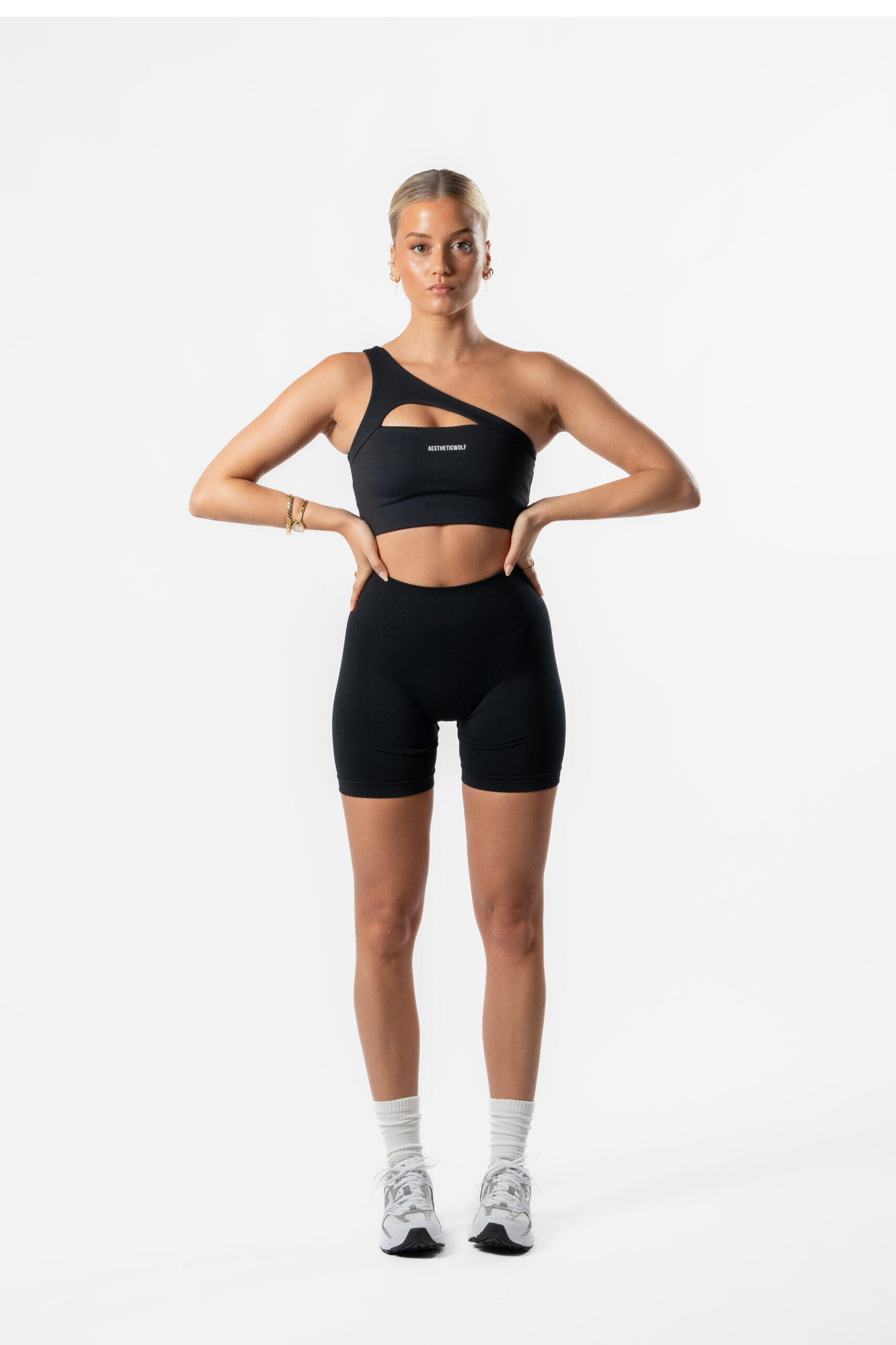 Reform Nahtlose Scrunch-Leggings - Schwarz 4/7