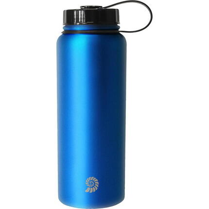 Trinkflasche WH-Edelstahl blue