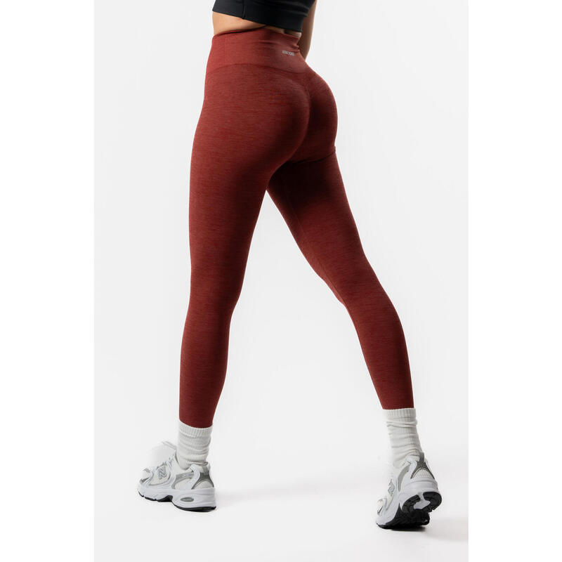 Reform Nahtlose Scrunch-Leggings - Zimt