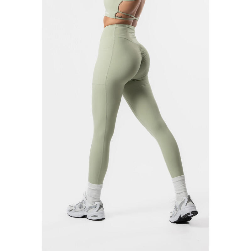 Legging Luxe Series - Fitness - Senhoras - Verde