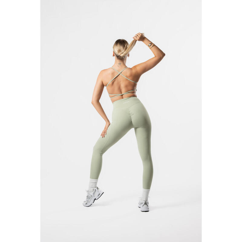 Luxe Series Legging - Fitness - Damen - Grün