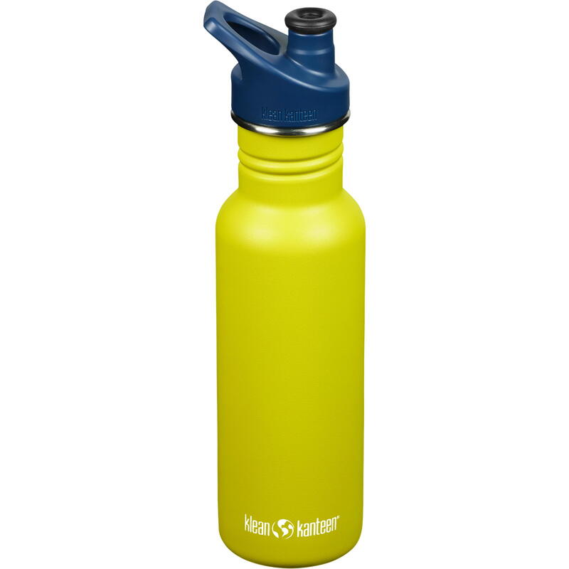 Botella Classic Klean Kanteen con Tapa Sport 18oz -532ml negro