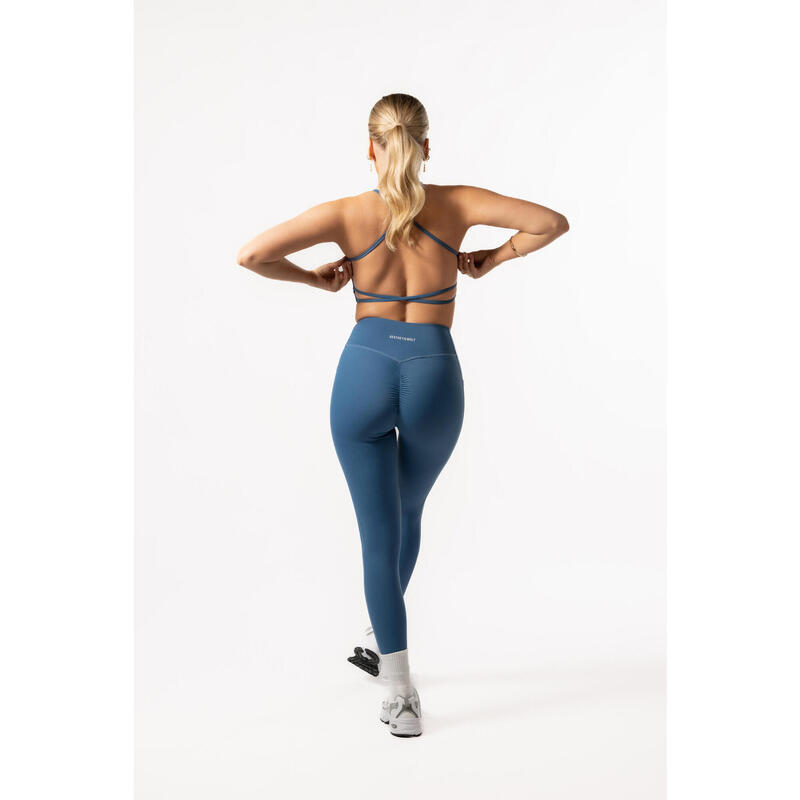 Luxe Series Sportbeha - Fitness - Dames - Blauw