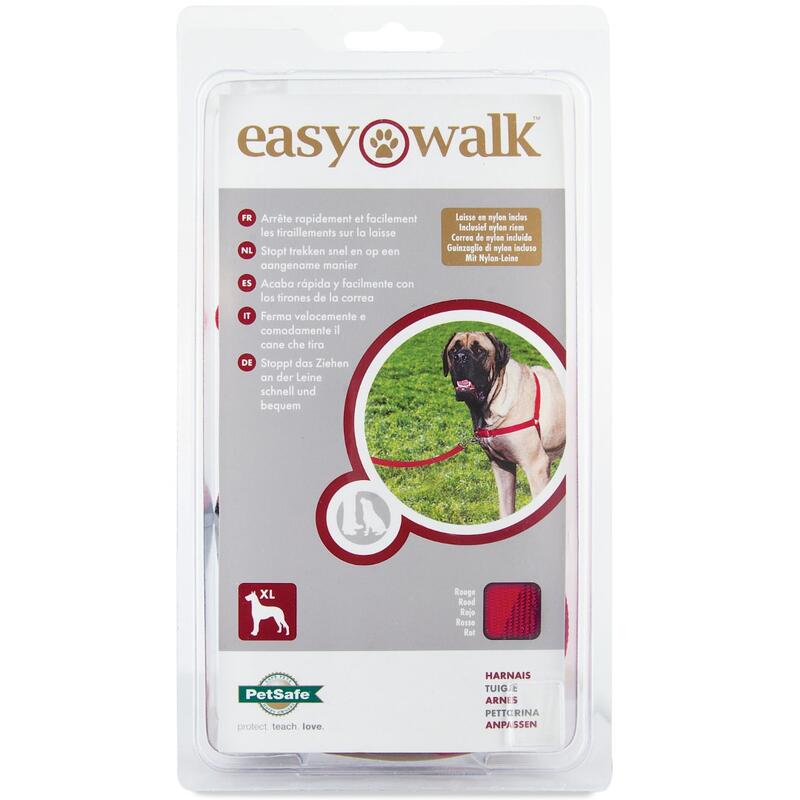 HARNAIS EASY WALK CHIEN  ROUGE