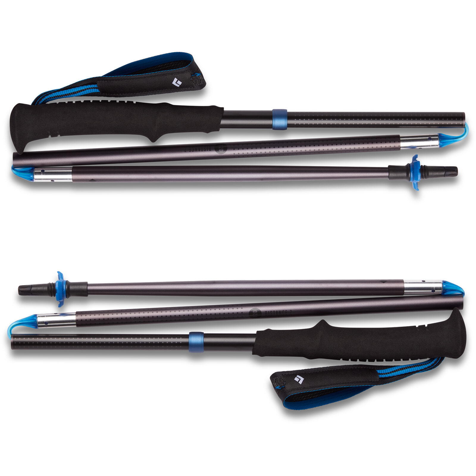 Bâtons trekking Black Diamond Distance Z 130 cm aluminium EVA EVA 5/6