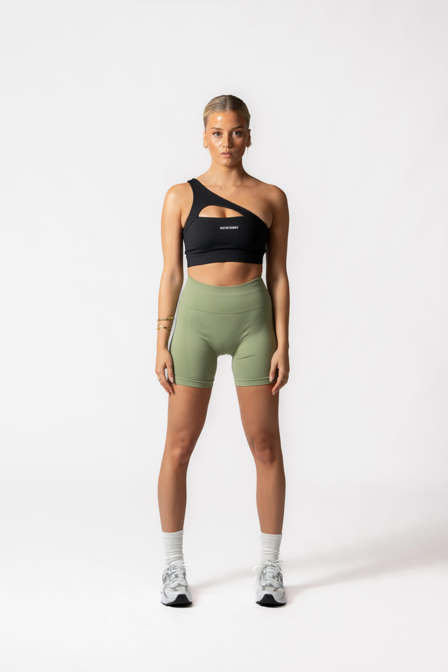 Reform Short sans couture - Pistachio 3/7
