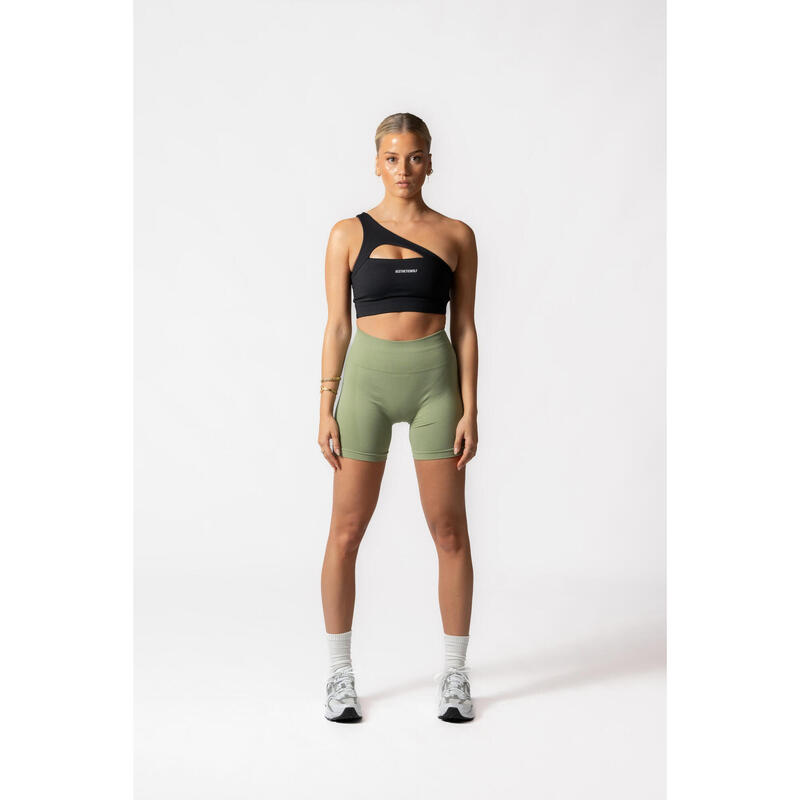 Malla Legging Short cortos Mujer Aesthetic Wolf Reform Seamless Scrunch