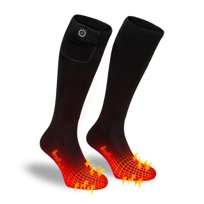 1 Paire De Chaussettes Chauffantes Avec Batterie Paramètres - Temu Belgium