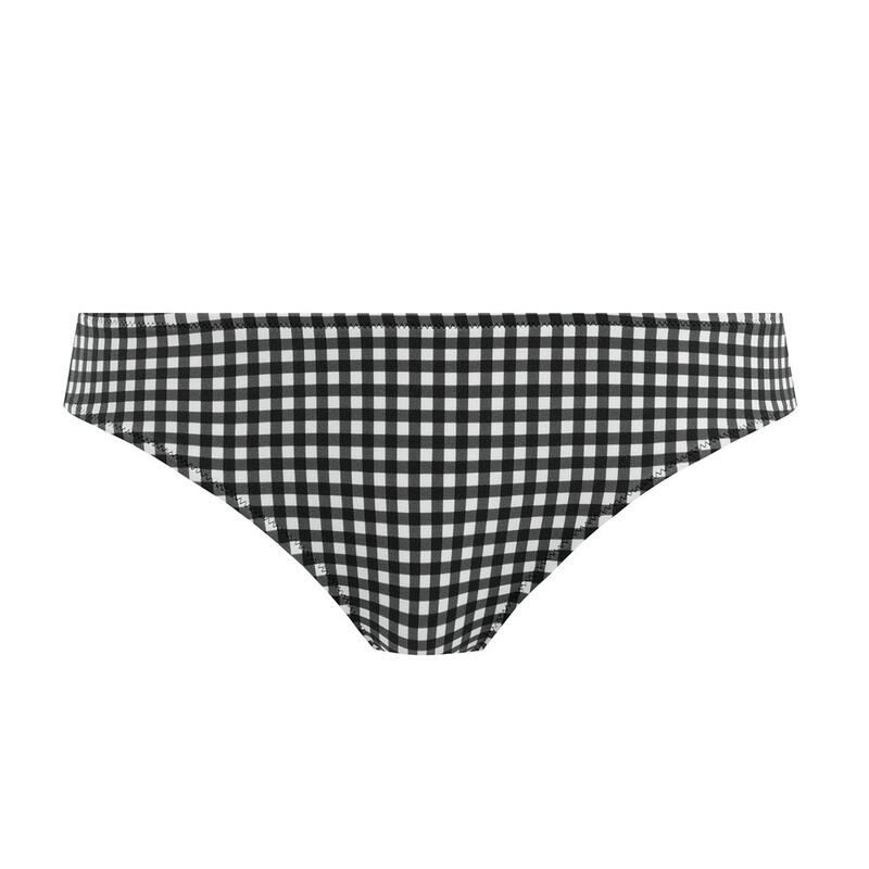 Bikinibroek met vichy print Check in