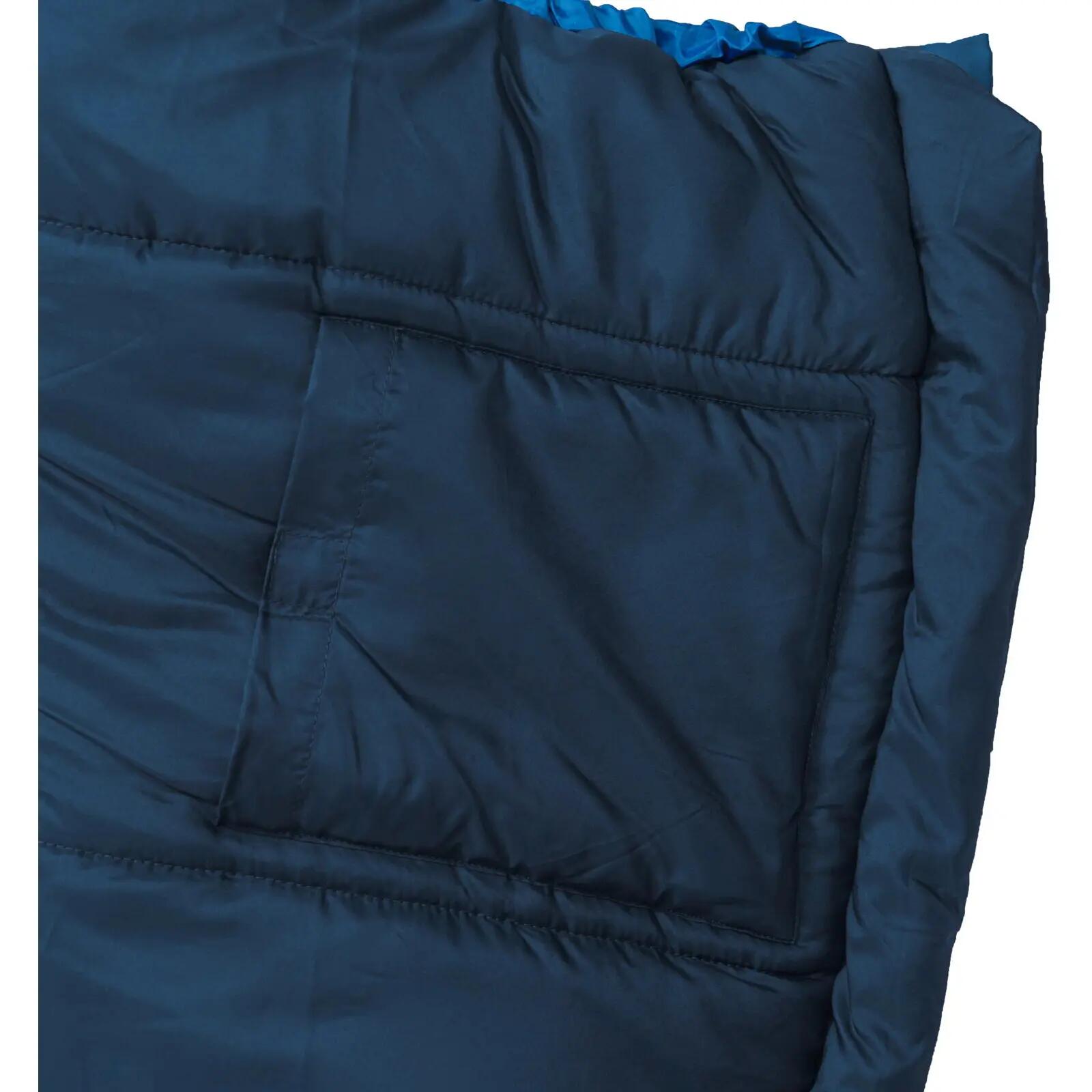 Wollschlafsack Wolle Kids World Traveller true blue 7/7