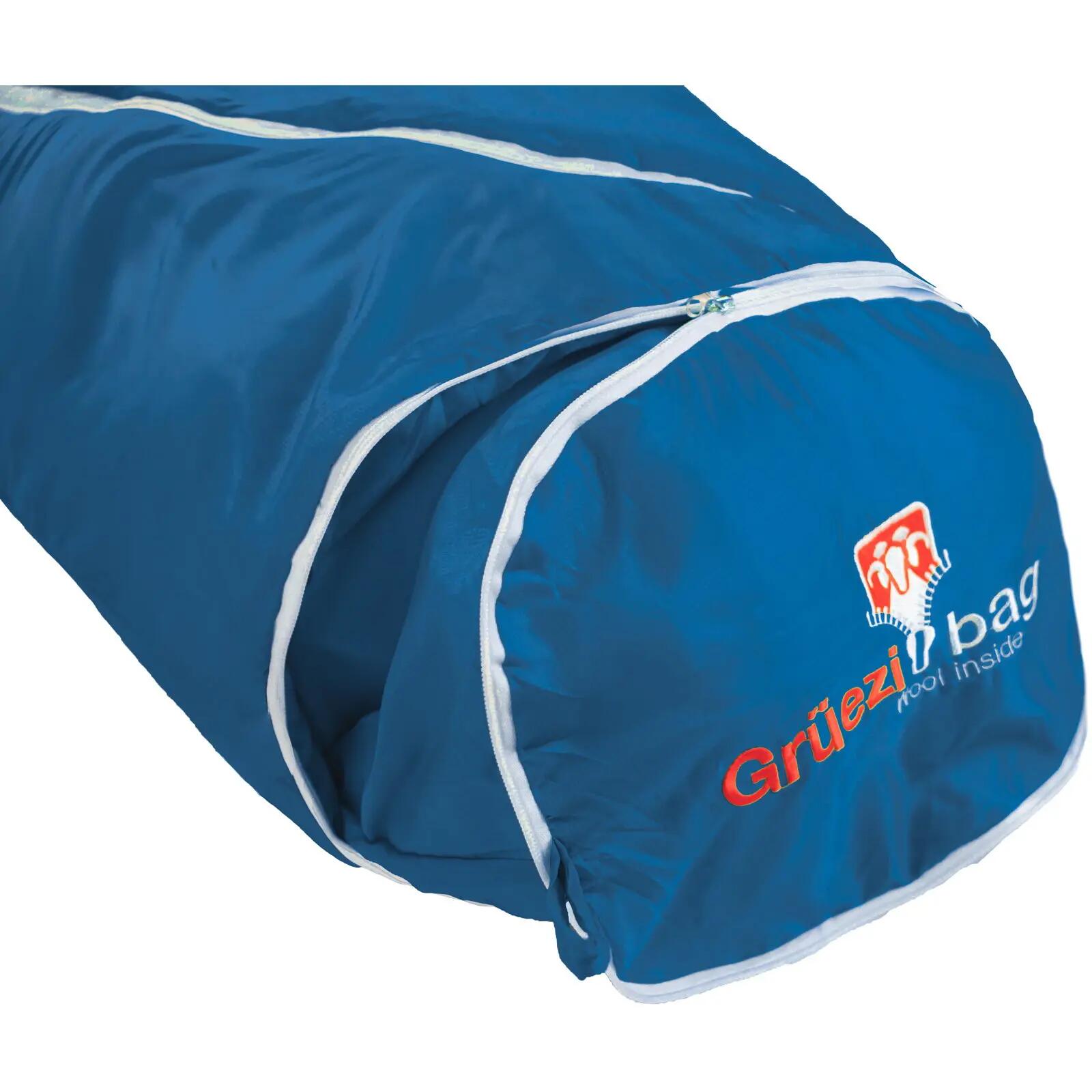 Wollschlafsack Wolle Kids World Traveller true blue 5/7