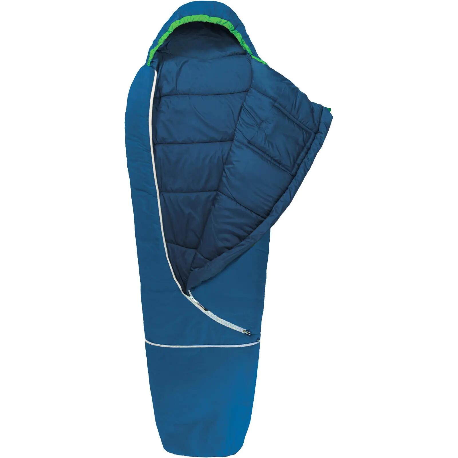 Wollschlafsack Wolle Kids World Traveller true blue 4/7