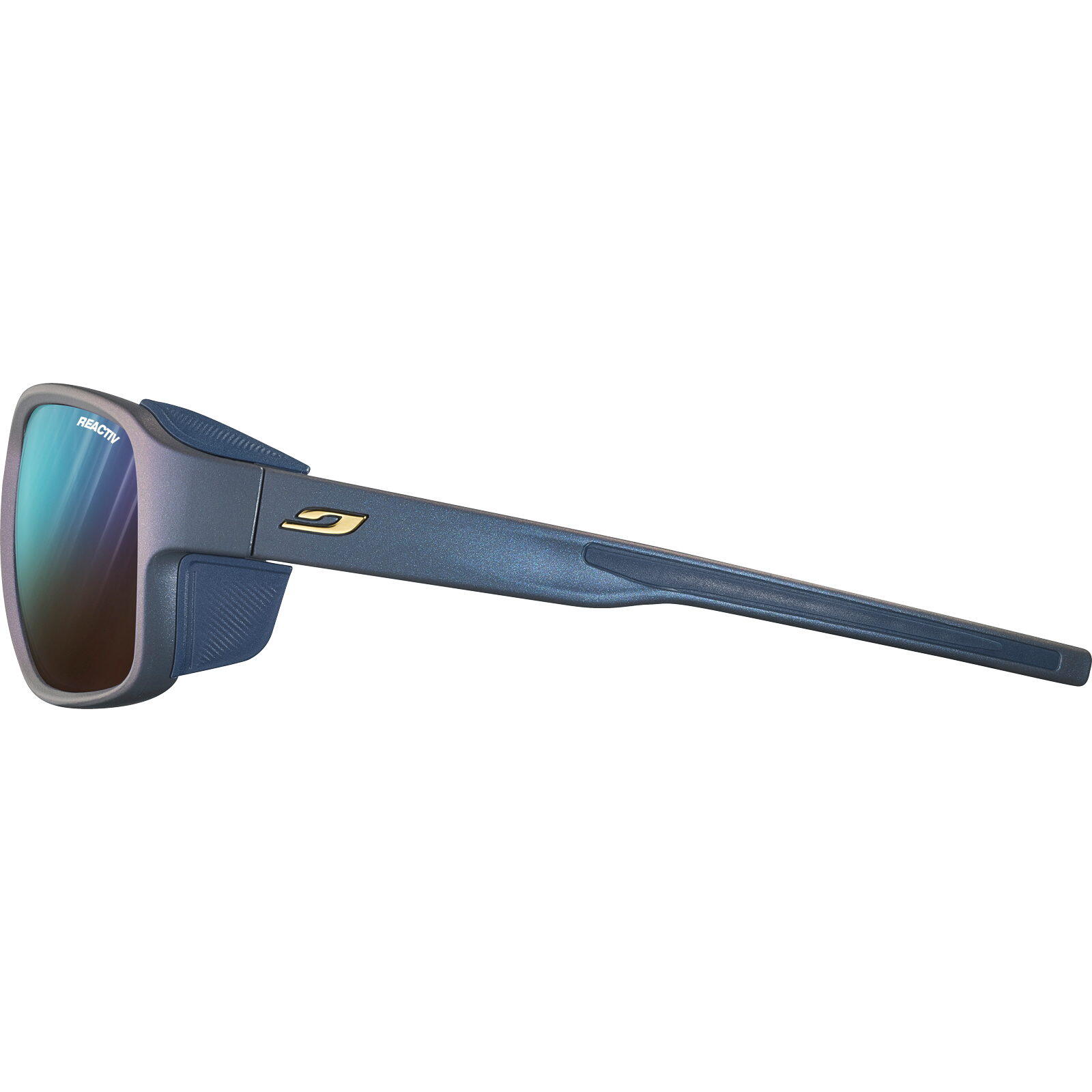 Hochgebirgsbrille Damen Monterosa 2 Reactiv 2-4 irise blau-rot 2/4
