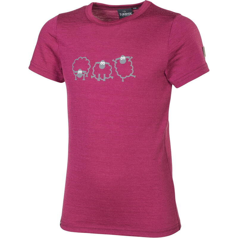 Funktionsshirt UW Jr Jive Sheep Junior T-Shirt lilac rose