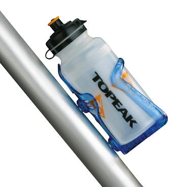 Suport Bidon Topeak Mono Cage Cx - Rosu-Transparent