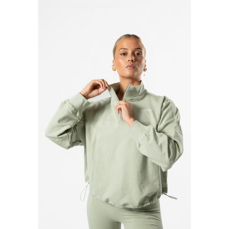 Luxe Series Sweatshirt - Fitness - Dames - Groen