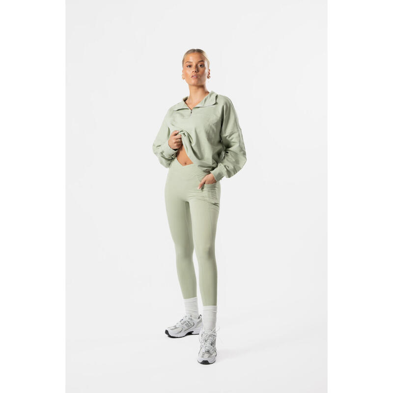 Luxe Series Sweatshirt - Fitness - Femmes - Vert