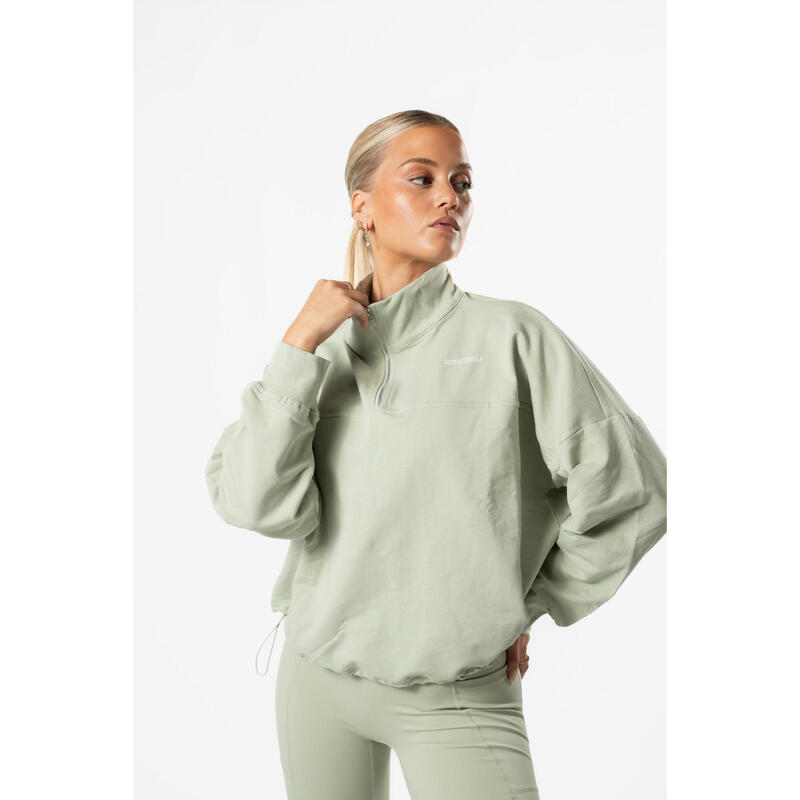 Luxe Series Sweatshirt - Fitness - Damen - Grün