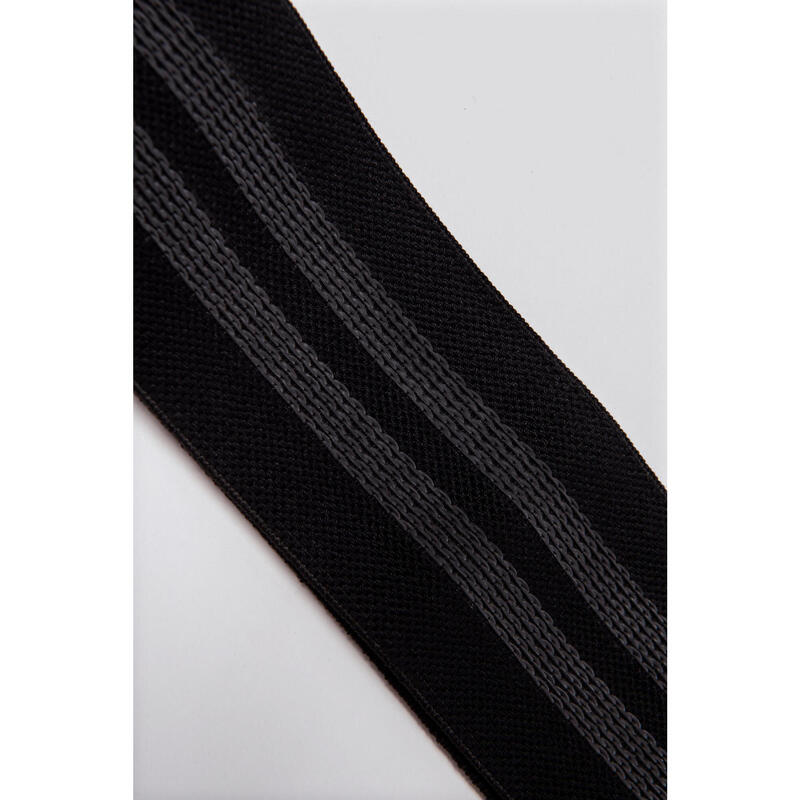 Banda elástica Premium - Negro/Negro - Textil - Resistencia media