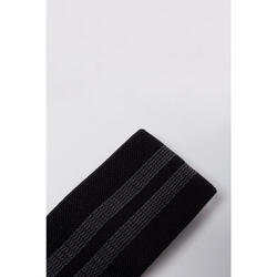 Banda elástica Premium - Negro/Negro - Textil - Resistencia media