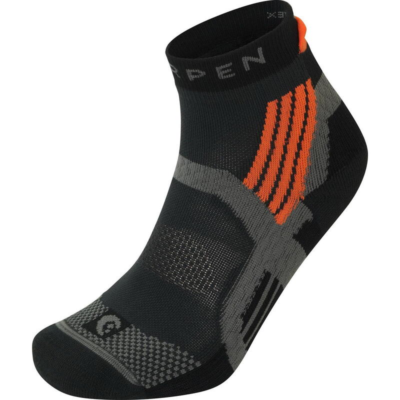 Trailrunning-Socken T3 Herren Trail Running Padded Eco anthracite-orange