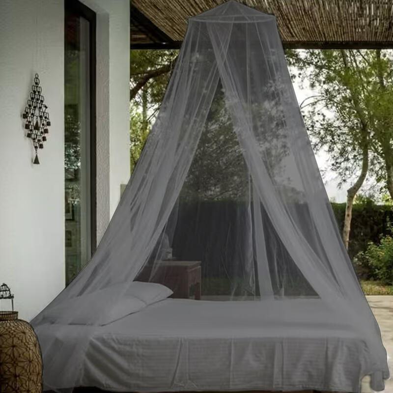 Deryan Mosquito Net - Moustiquaire double -Moustiquaire avec sac de voyage Noir