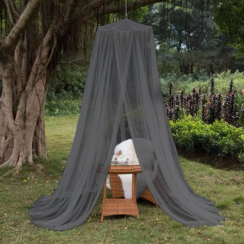 Deryan Mosquito Net - Moustiquaire double -Moustiquaire avec sac de voyage Noir