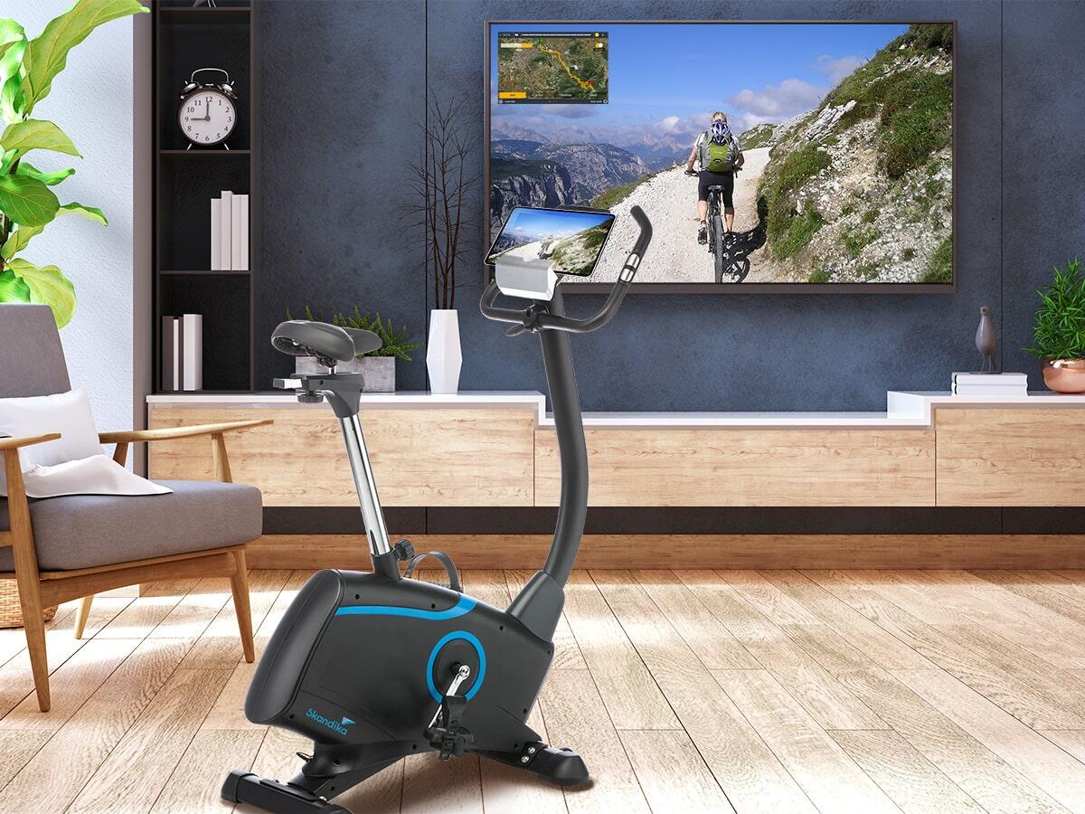 Ergómetro/bicicleta estática - Atlantis - Fitness - hasta 150 Kg - 15 programas 2/7