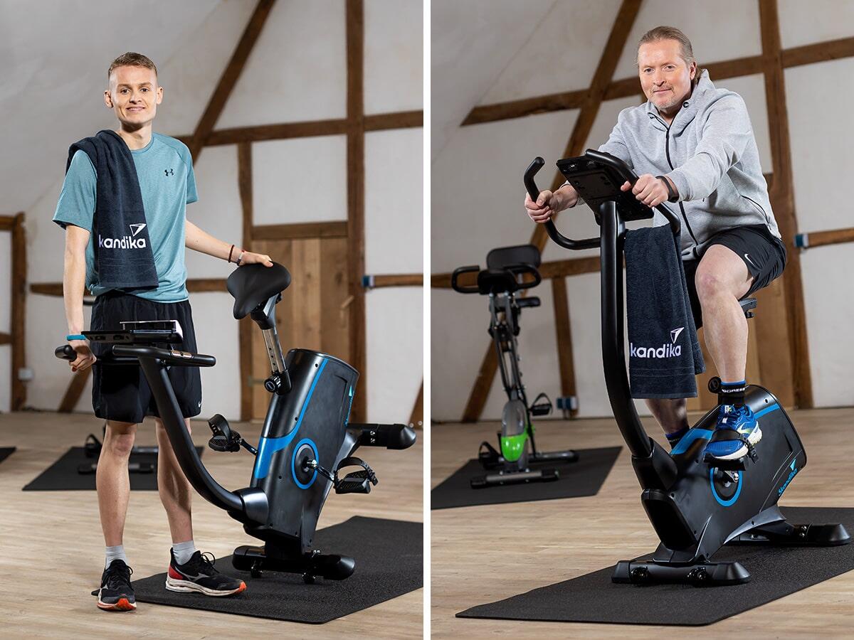 Ergómetro/bicicleta estática - Atlantis - Fitness - hasta 150 Kg - 15 programas 3/7