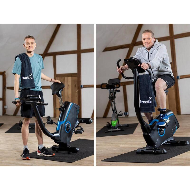 Ergometer Fahrrad Atlantis | Heimtrainer mit App Steuerung (Kinomap, iConsole)