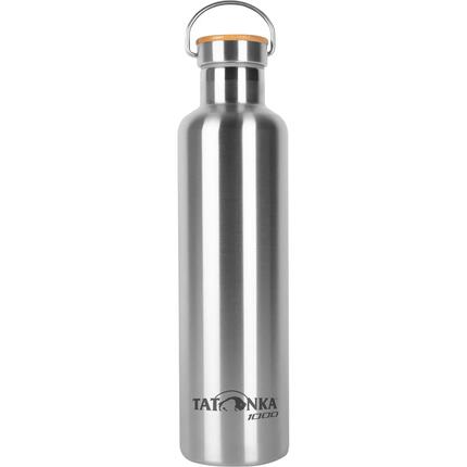 Thermos iccassable bouchon bamboo en acier inox Tatonka