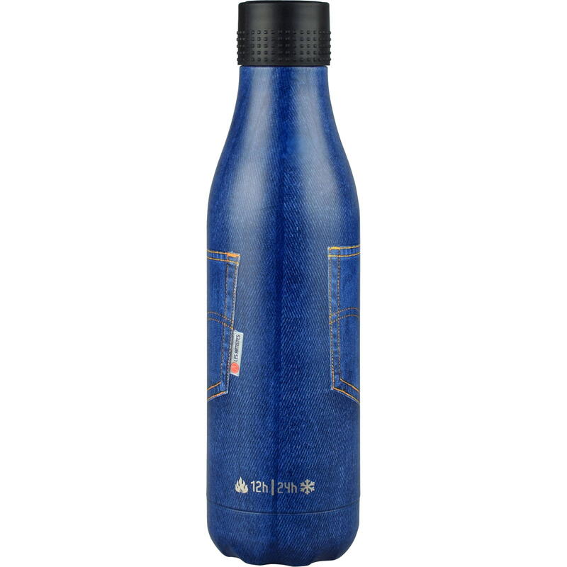 Thermo-Trinkflasche Bottle Up 500 ml pocket blue jean