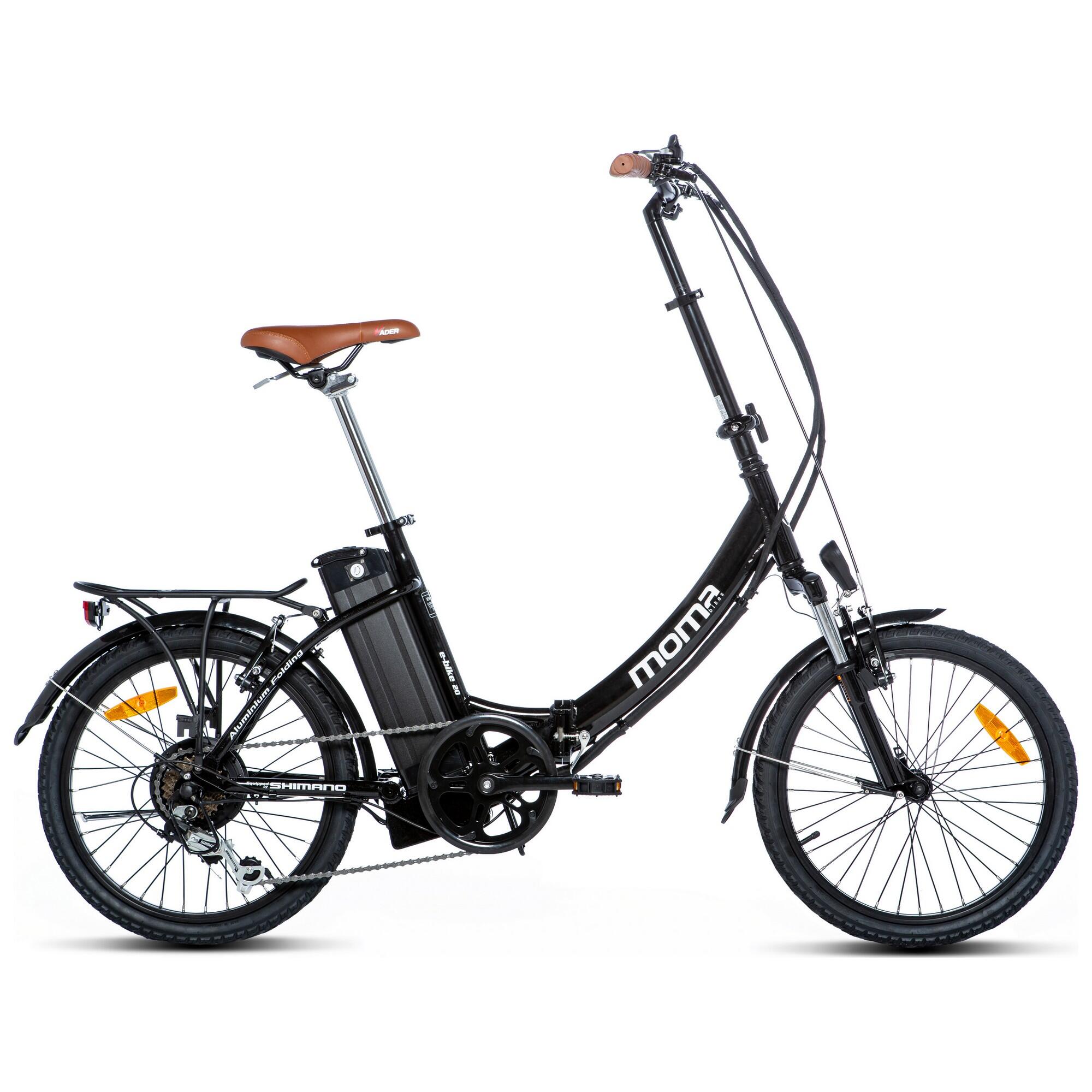 E.20,2 - Bicicleta eléctrica semirrígida plegable de 20" para ciudad