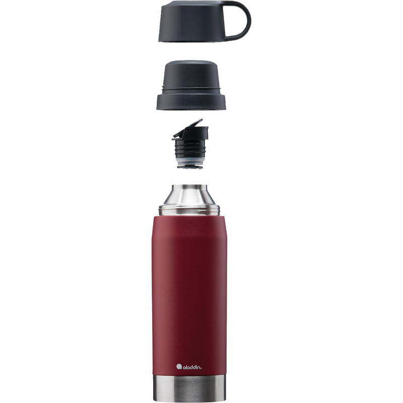 Thermoflasche CityPark Thermavac 1,1 Liter burgund-rot