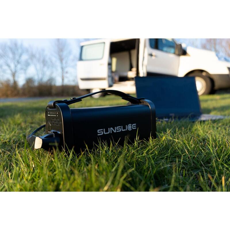 Pack energie nomade | Panneau solaire 100W et batterie 144Wh