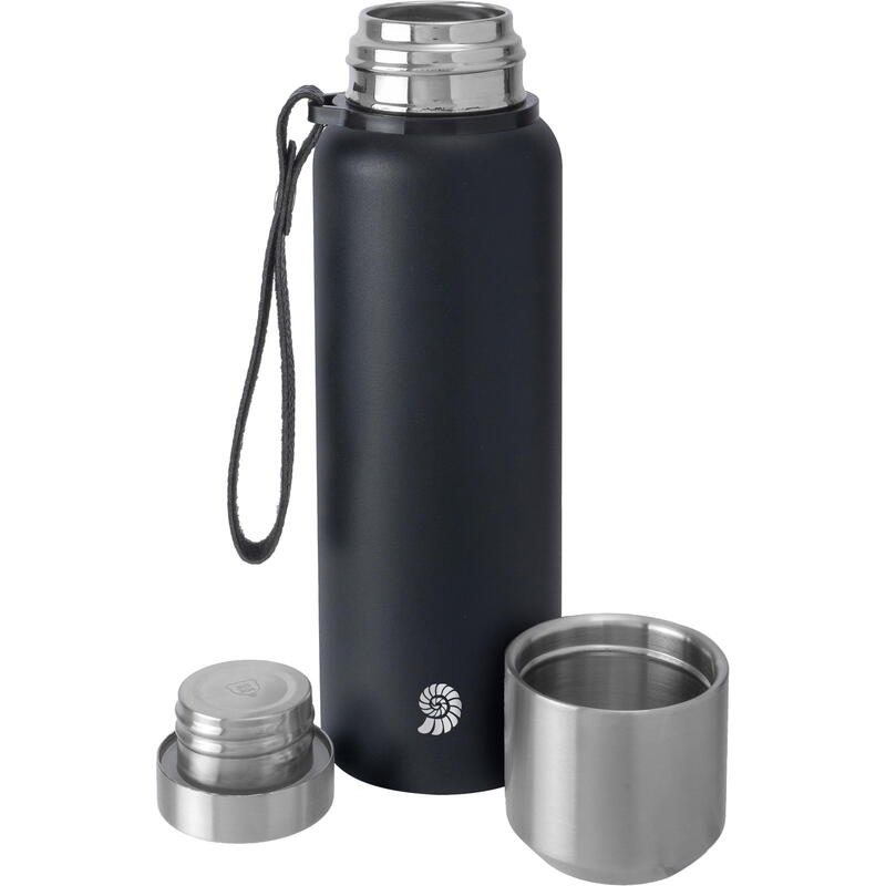 Isolierflasche PureSteel 1 L black