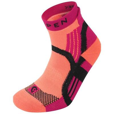 Sokken dames - x3tpwe w's trail running padded eco - coral