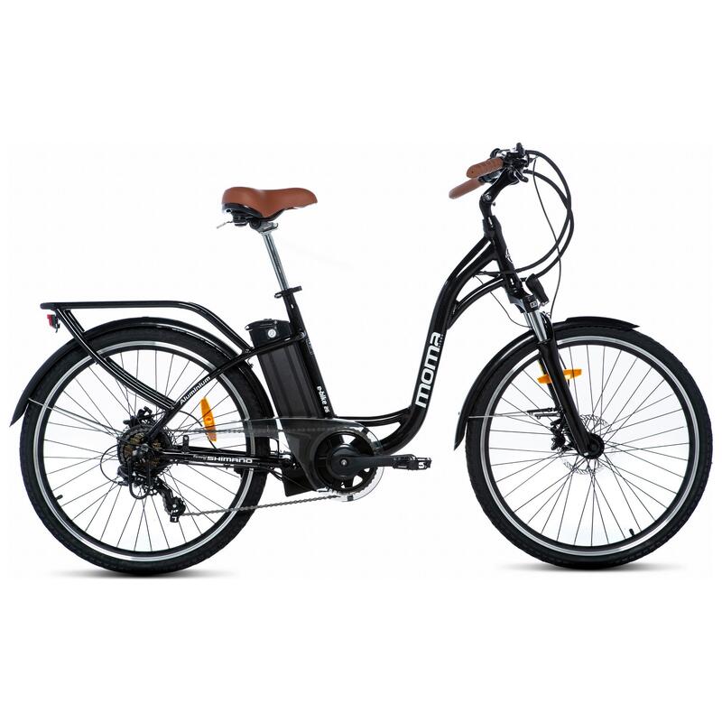Momabikes Bicicleta Eléctrica E-26.2, Negro