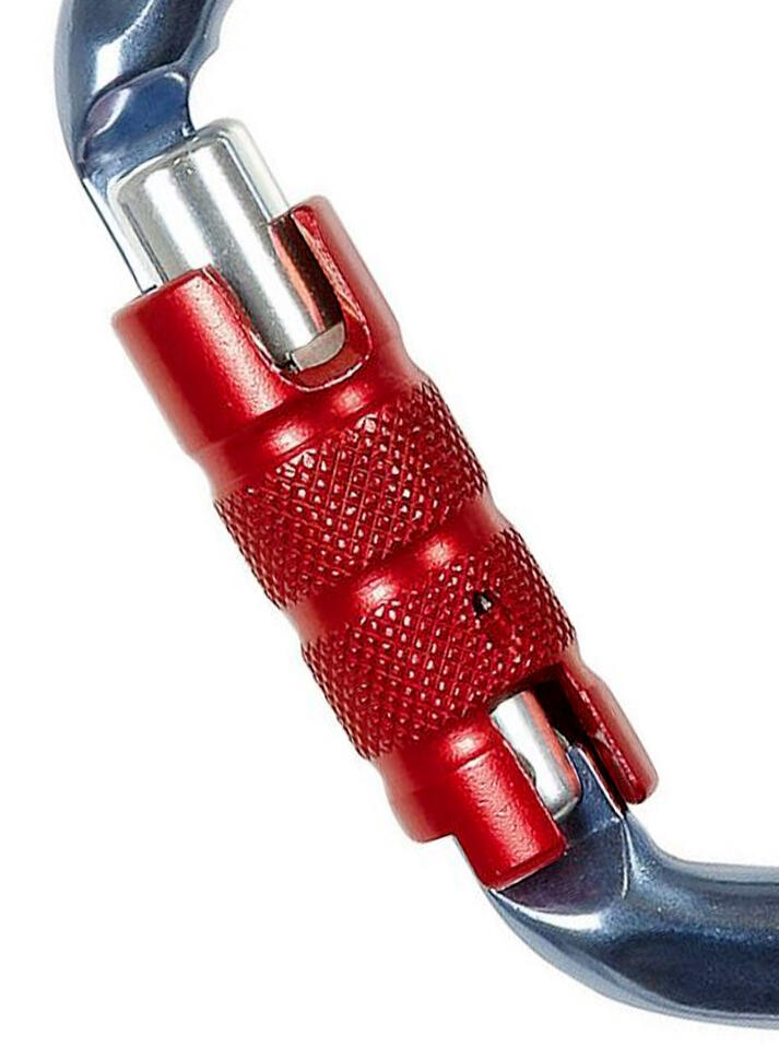 Karabinek do wspinaczki Climbing Technology D-Shape CF TG Triplex