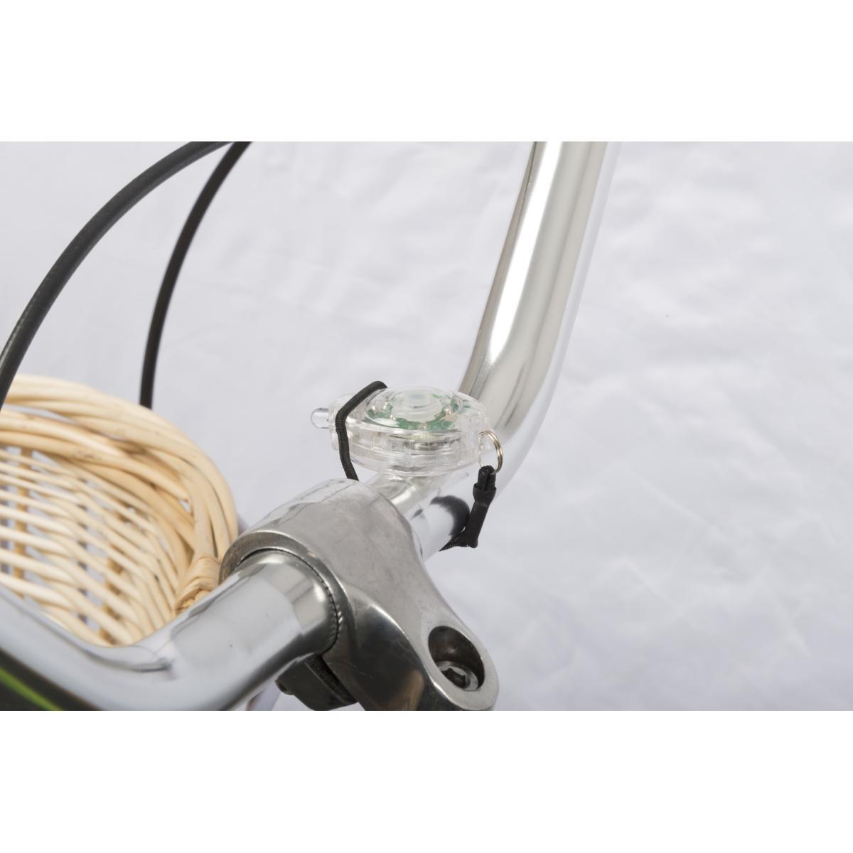 Zestaw lamp rowerowych Dunlop Led przód i tył 3/7