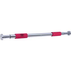 Barre de traction - Inox argent/rouge