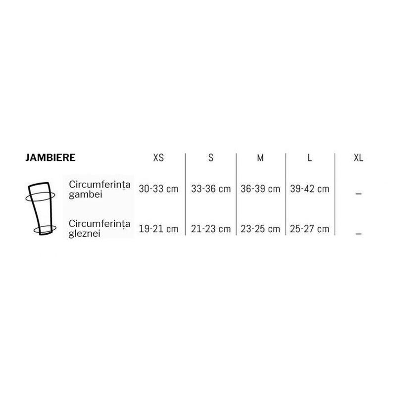 Jambiere de compresie Start corai gri, Sportlast
