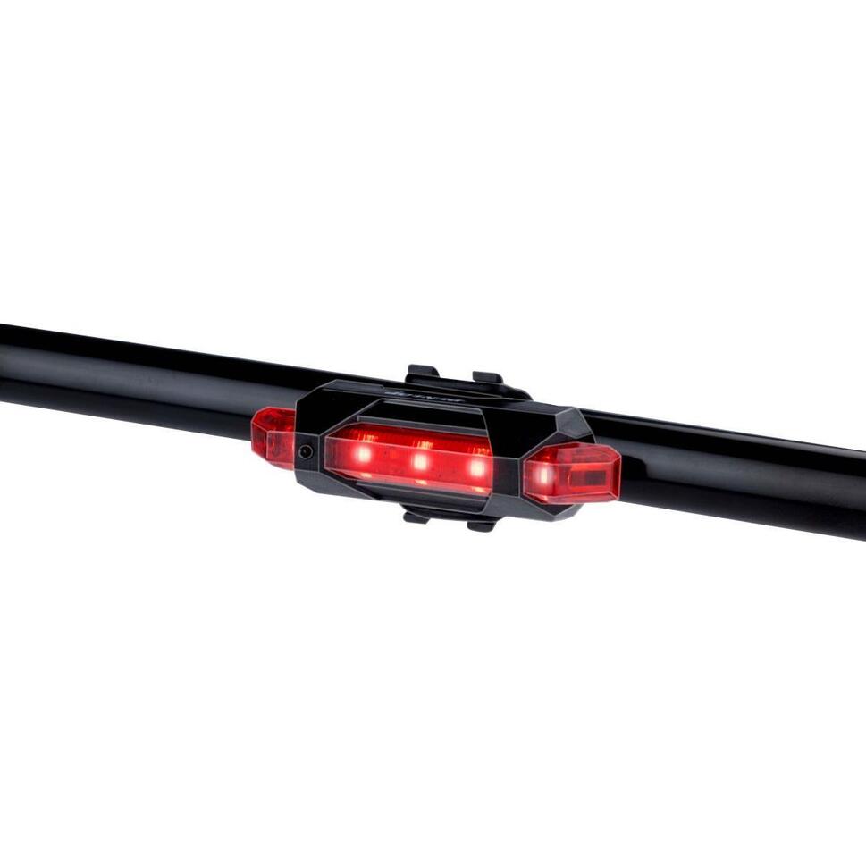 Zestaw lamp rowerowych Dunlop Led przód i tył ładowanie USB