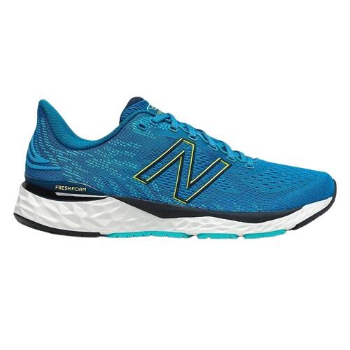 New Balance 880V11 Mens Shoe Virtual Sky Bleached Lime Glo NEW BALANCE Decathlon