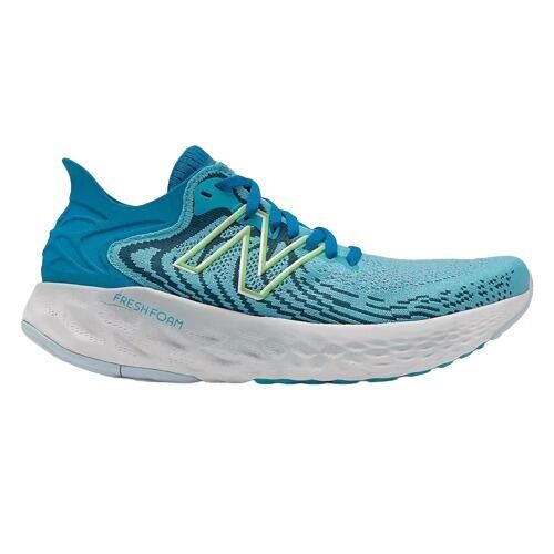 NEW BALANCE New Balance 1080V11 Womens Shoe Virtual Sky/Bleached Lime Glo