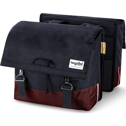 Sac à vélo à double épreuve urbaine 40L Green-gris 2/3