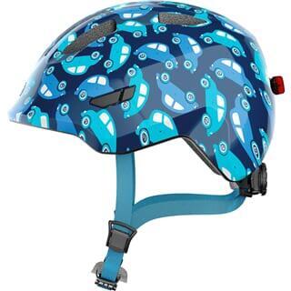 Casco Bicicleta Smiley 3.0 LED Azul Coche M 50-55 cm