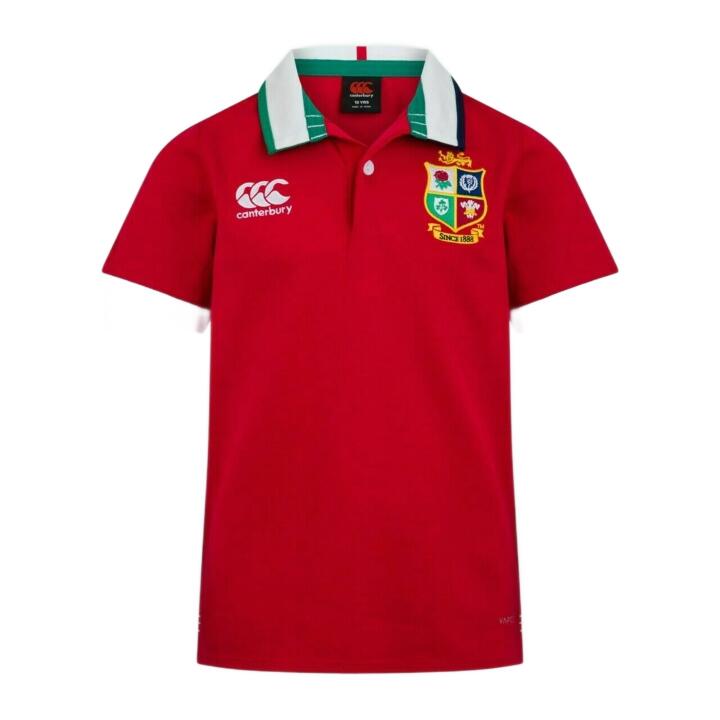 CCC British & Irish Lions 21 Ss Classic Rugby Shirt Kids QA004817A70 Red 1/4