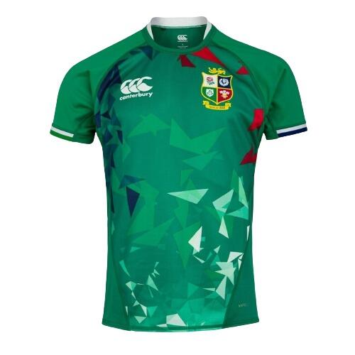 CCC British & Irish Lions 21 Training Rugby Shirt Mens QA006453T53 Green 1/4